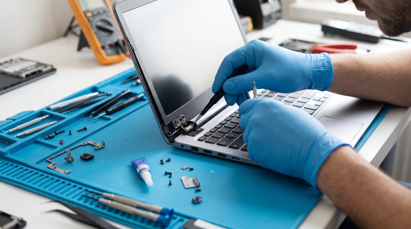 Laptop Kapağı Kapanmıyor mu? Garantili Menteşe ve Kasa Tamiri